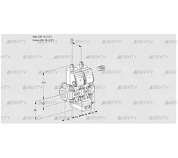 VCD1E15R/15R05ND-25WR/PPPP/PPPP (88104386) Регулятор давления Kromschroder