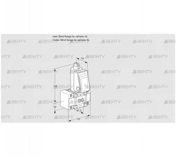 VAS1W0/NW (88032304) Газовый клапан Kromschroder