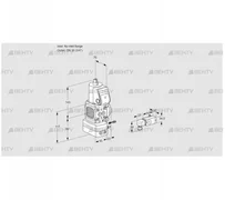 VAG1-/20R/NWAK (88029974) Газовый клапан с регулятором соотношения Kromschroder