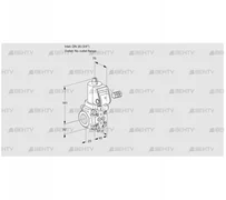 VAS120/-R/NQGR (88007522) Газовый клапан Kromschroder