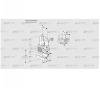 VAG1-/15R/NWBE (88001525) Газовый клапан с регулятором соотношения Kromschroder