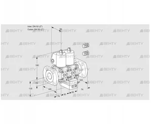 VCG3E50F/50F05NGEWL3/PPPP/PPPP (88104348) Клапан с регулятором соотношения Kromschroder