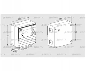 BCU480-5/3/1LW3GBPS3/1 (88613320) Блок управления горением Kromschroder