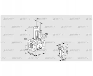 VAS9125F05NASR3B/2-/PP (88203055) Газовый клапан Kromschroder