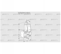 VAS1TW0/W25N/NK (88030601) Газовый клапан Kromschroder