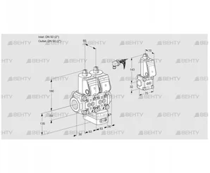 VCD3E50R/50R05ND-100WR/PPPP/PPBS (88102975) Регулятор давления Kromschroder