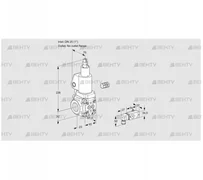 VAS125/-R/LWGL (88013097) Газовый клапан Kromschroder