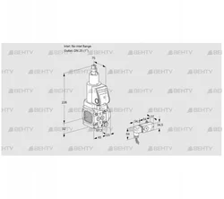 VAS1T-/25N/LQSR (88027722) Газовый клапан Kromschroder