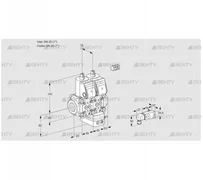 VCG1E25R/25R05NGKWR/PP-2/MMPP (88103175) Клапан с регулятором соотношения Kromschroder