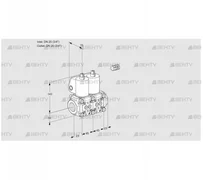 VCS1E20R/20R05NNWL/PPPP/PPPP (88104494) Сдвоенный газовый клапан Kromschroder