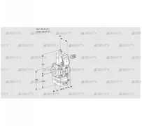 VAD350R/NK-100A (88011923) Газовый клапан с регулятором давления Kromschroder