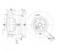 Центробежный вентилятор ebmpapst R4D175AE0811