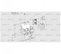 VCH2E40R/40R05NHEVWL6/PPBS/PPPP (88102960) Клапан с регулятором расхода Kromschroder