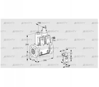 VCS665F05NLWR3B/MM1-/MMMM (88202932) Сдвоенный газовый клапан Kromschroder