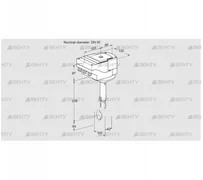 IBH50W01A/40A2D (88303777) Дроссельная заслонка Kromschroder