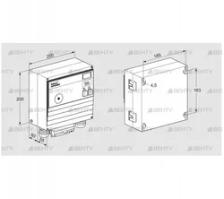 BCU480-10/3/1LW1GBPE1 (88614497) Блок управления горением Kromschroder