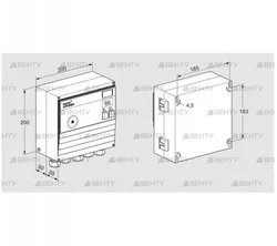 BCU460-10/1LWGBD3S3 (88613986) Блок управления горением Kromschroder