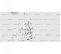 VCH1T15N/15N05NHAVQR/PPPP/PPPP (88103551) Клапан с регулятором расхода Kromschroder