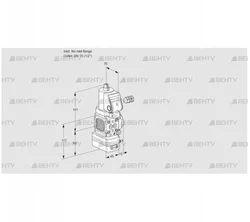 VAD1-/15R/NYGR-100B (88027465) Газовый клапан с регулятором давления Kromschroder