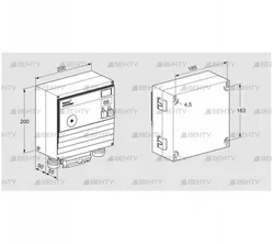 BCU465-5/1LW8GBPAC (88614087) Блок управления горением Kromschroder