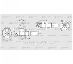 BIC 125RML-400/435-(18)E (84034057) Газовая горелка Kromschroder