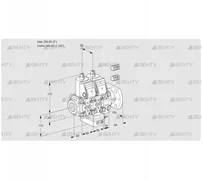 VCH2E50R/40F05NHEVWR3/PPPP/PPPP (88101892) Клапан с регулятором расхода Kromschroder