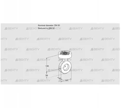 BVAF50/32Z05 (88300037) Дроссельная заслонка Kromschroder