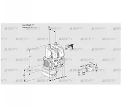 VCD1E25R/25R05FD-25NWR/2--3/PPPP (88100010) Регулятор давления Kromschroder