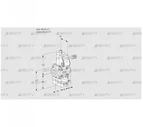 VAD125R/NW-25A (88000341) Газовый клапан с регулятором давления Kromschroder