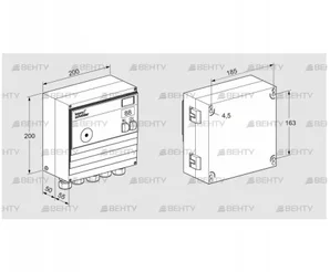 BCU460-3/1LW2GB (88612555) Блок управления горением Kromschroder