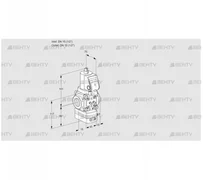 VAG1T15N/NQGRBA (88010344) Газовый клапан с регулятором соотношения Kromschroder