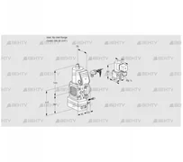 VAG1-/20R/NWAE (88025287) Газовый клапан с регулятором соотношения Kromschroder