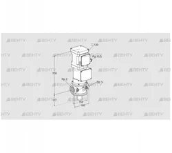 VK 50R10MA93DS2 (85311168) Газовый клапан с приводом Kromschroder