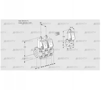 VCS2E25R/40R05NNWR/PPPP/PPZS (88104729) Сдвоенный газовый клапан Kromschroder