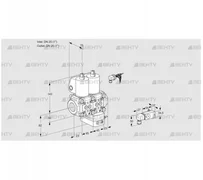 VCG1E25R/25R05NGEWL/PPPP/-3PP (88101966) Клапан с регулятором соотношения Kromschroder