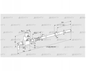 ZMIC 28B600RK (84199263) Пилотная горелка Kromschroder