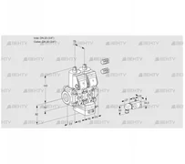 VCG1E20R/20R05NGEWR3/3-PP/2-PP (88104845) Клапан с регулятором соотношения Kromschroder