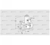 VG 50/39F10NK33 (85261360) Запорный газовый клапан Kromschroder