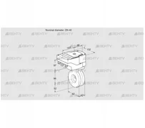 IBG40Z05/20-60W3T (88302132) Дроссельная заслонка Kromschroder