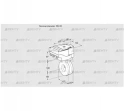 IBA65Z05/20-30W3TR10 (88301397) Дроссельная заслонка Kromschroder