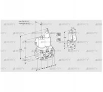 VCS1E25R/25R05NLWSL3/PPBS/PPPP (88104682) Сдвоенный газовый клапан Kromschroder