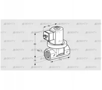 VGP 15R02Q5 (85294302) Запорный газовый клапан Kromschroder