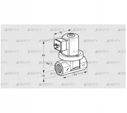 VGP 15R02Q5 (85294302) Запорный газовый клапан Kromschroder