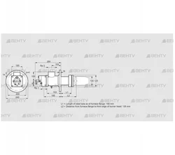 BIC 100RM-100/135-(110)E (84033321) Газовая горелка Kromschroder