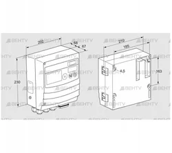 BCU465W8P6C0D0010K1E0-/LM400WF3O0E0- (88680359) Блок управления горением Kromschroder