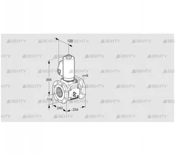 VAS9T125A05NAGLB/MM/PP (88205331) Газовый клапан Kromschroder