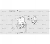 VCS1E15R/15R05NNWGL3/PPZY/PPPP (88104591) Сдвоенный газовый клапан Kromschroder