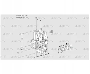 VCD2E40R/40R05ND-25WR/3-PP/PPPP (88106352) Регулятор давления Kromschroder