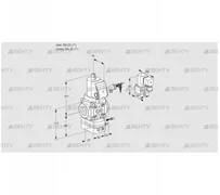 VAG125R/NWSRAE (88008183) Газовый клапан с регулятором соотношения Kromschroder