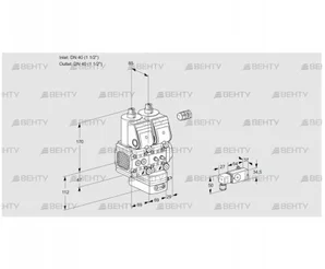 VCD2E40R/40R05FND-25WR/3-MM/-3PP (88106336) Регулятор давления Kromschroder